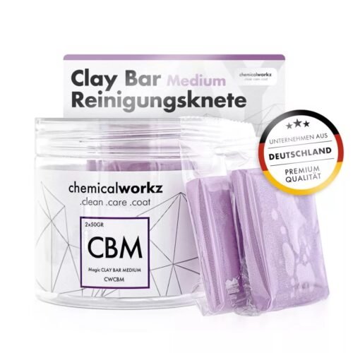 chemicalworkz Magic Clay Bar 2×50g Medium