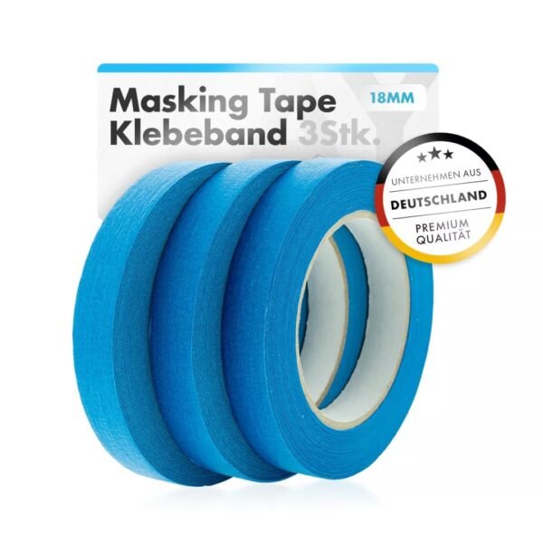 Maskeringstejp 18mm x 50m 3st