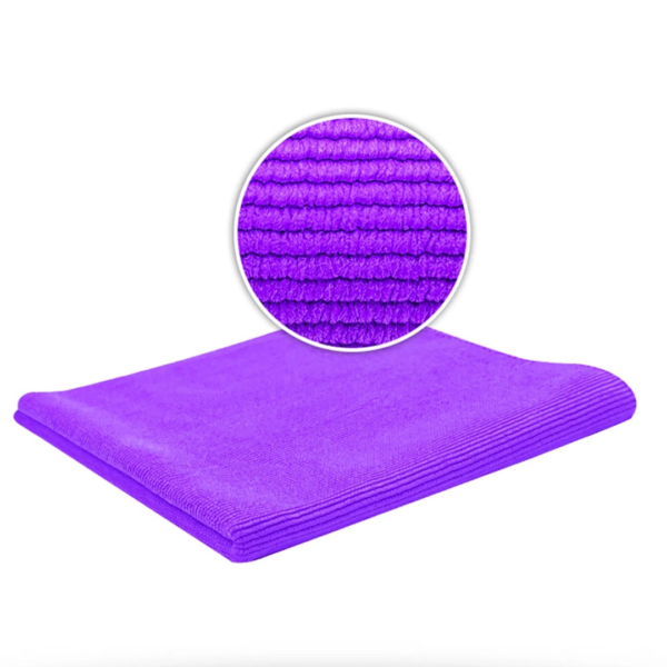 Polish Towel 40x40cm 400GSM purple