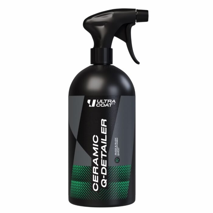 Ultracoat Ceramic Q-Detailer är en produkt med högt SiO2-innehåll för snabb och effektiv skötsel av lacken och andra yttre delar av bilen. Perfekt som egenskydd och som produkt för regelbundet underhåll av keramiska behandlingar.