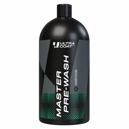Ultracoat Master Pre-Wash är ett universalrengöringsmedel för att ta hand om ditt fordons utsida. Det är mycket mångsidigt - det kommer att vara perfekt för rengöring av lack, fälgar, plaster och till och med motorrummet. Master Wash är en högeffektiv produkt. Den är idealisk för snabb tvätt och som förtvätt. Mjukgör effektivt smuts och underlättar avlägsnande av insekter och fågelspillning avsevärt.