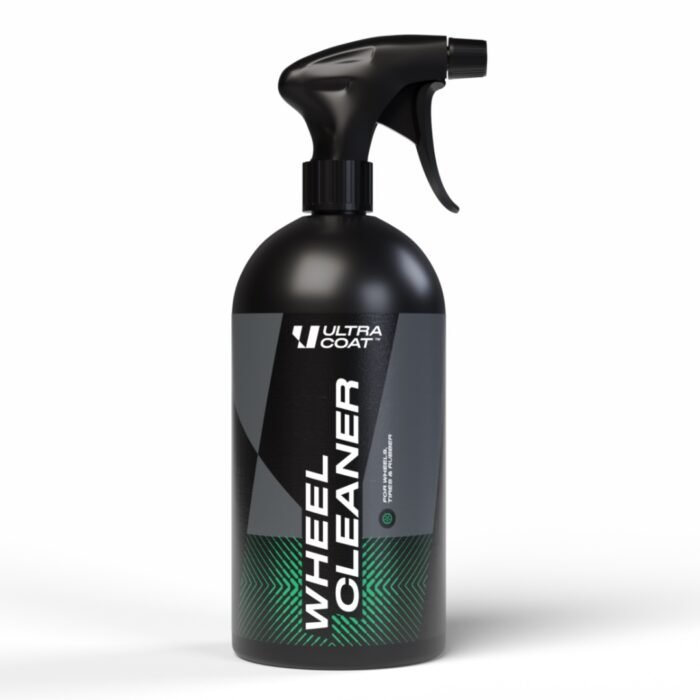 Ultracoat Wheel Cleaner 1 L är en färdig att använda produkt för rengöring av fälgar, däck och gummimattor. Den avancerade formulan löser effektivt smuts, vilket avsevärt underlättar beröringsfri rengöring av ytan