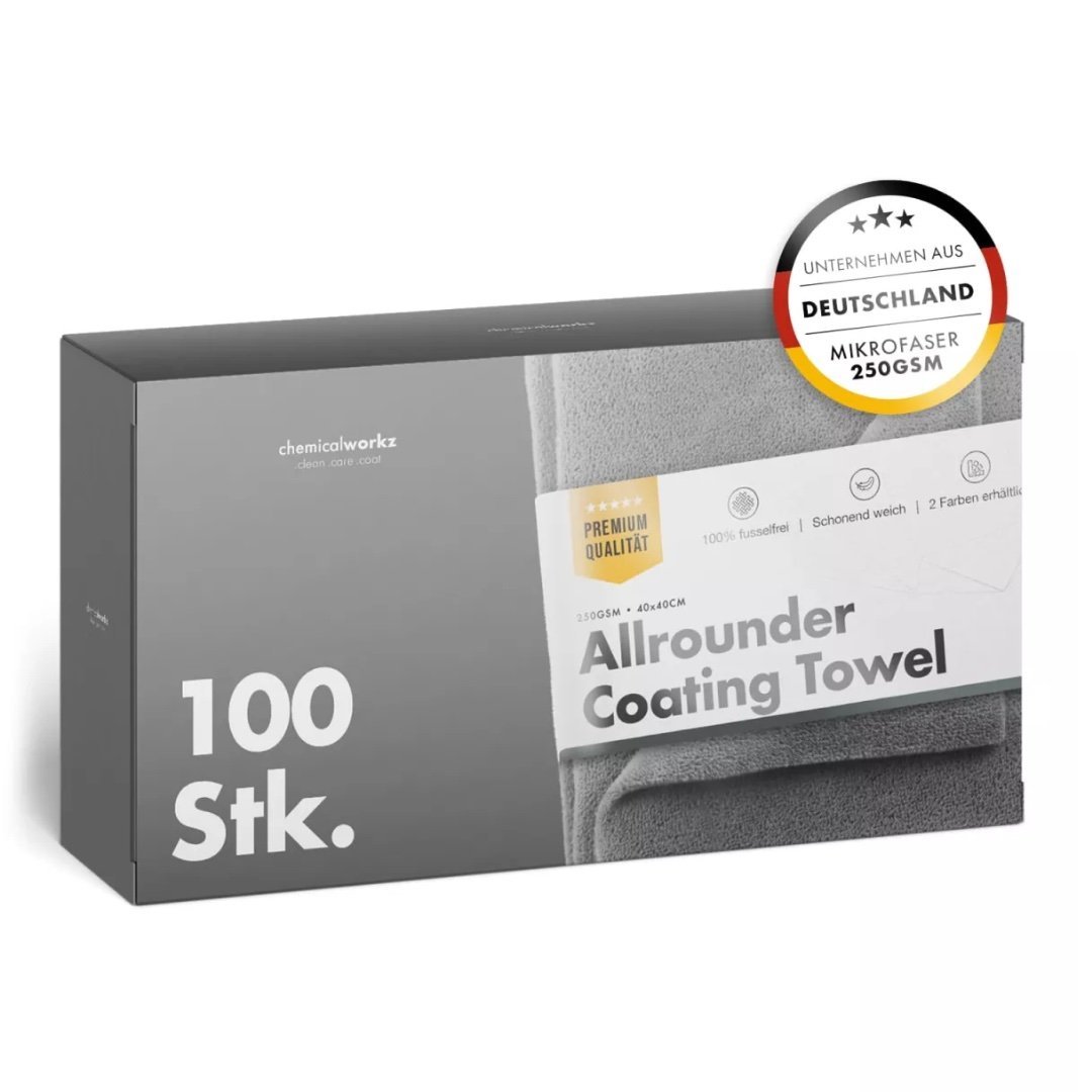 Allrounder Coating Towel 250GSM Grå 40×40cm 100 St