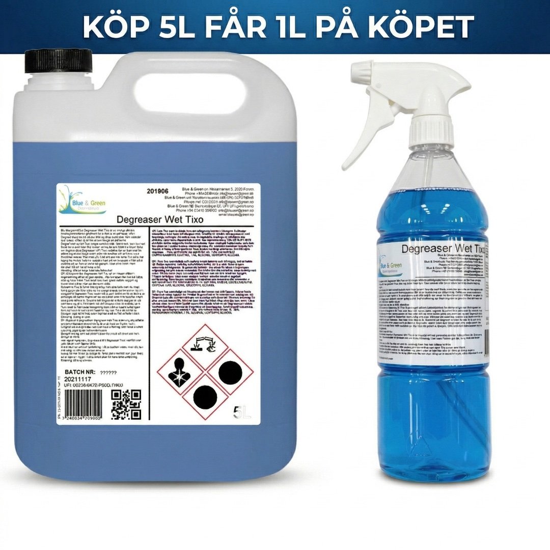Kallavfettning Degreaser Wet Tixo 5L +1L