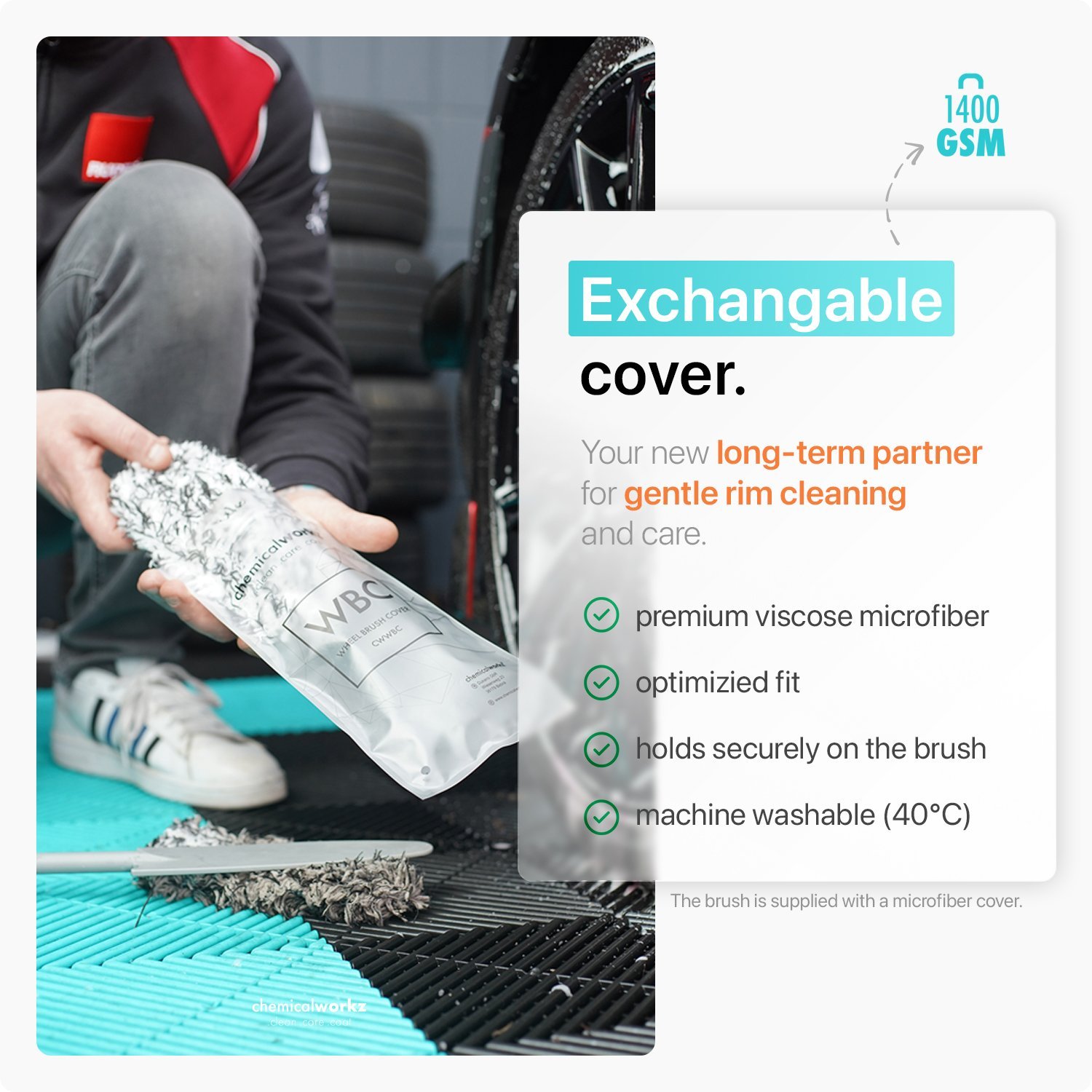 Chemicalworkz Flat Wheel Brush Chemicalworkz Flat Wheel Brush - Bild 3