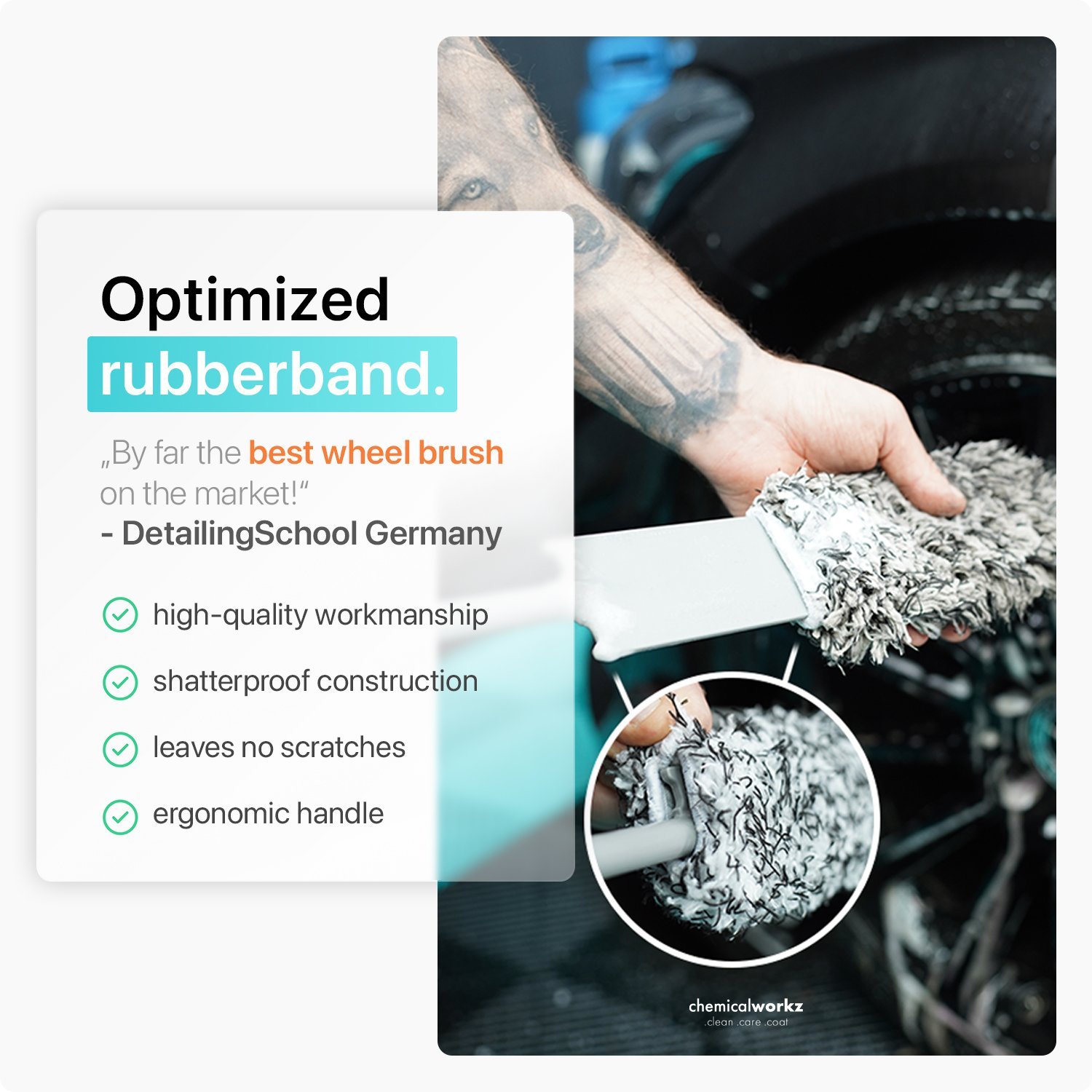 Chemicalworkz Flat Wheel Brush Chemicalworkz Flat Wheel Brush - Bild 4