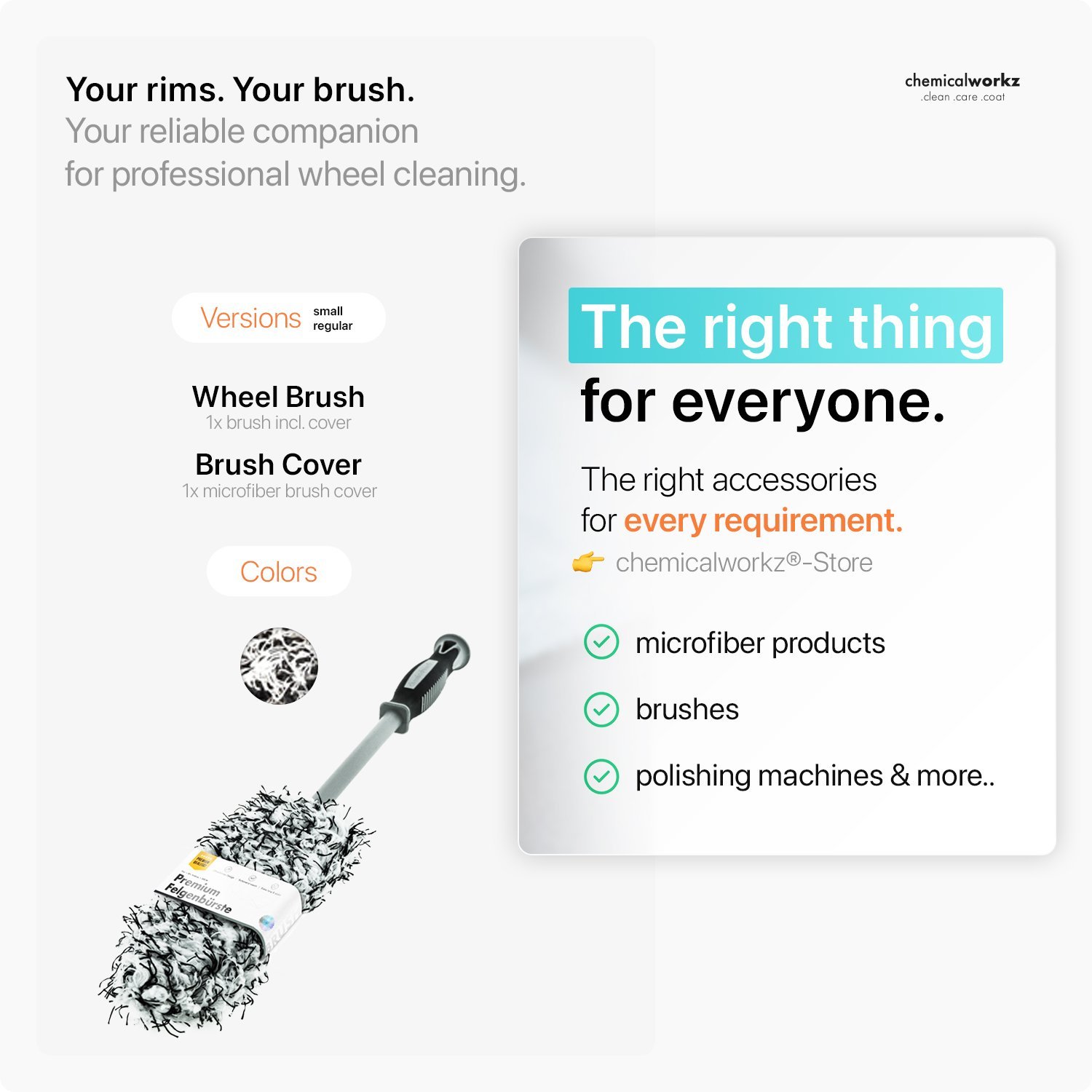 Chemicalworkz Flat Wheel Brush Chemicalworkz Flat Wheel Brush - Bild 5