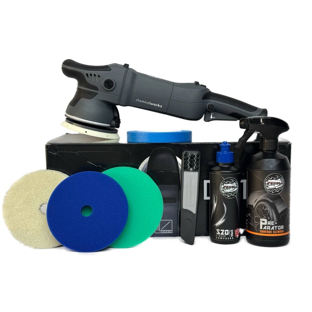 chemicalworkz® DA15 Pro Exzenter Polermaskin 1000 watt KIT