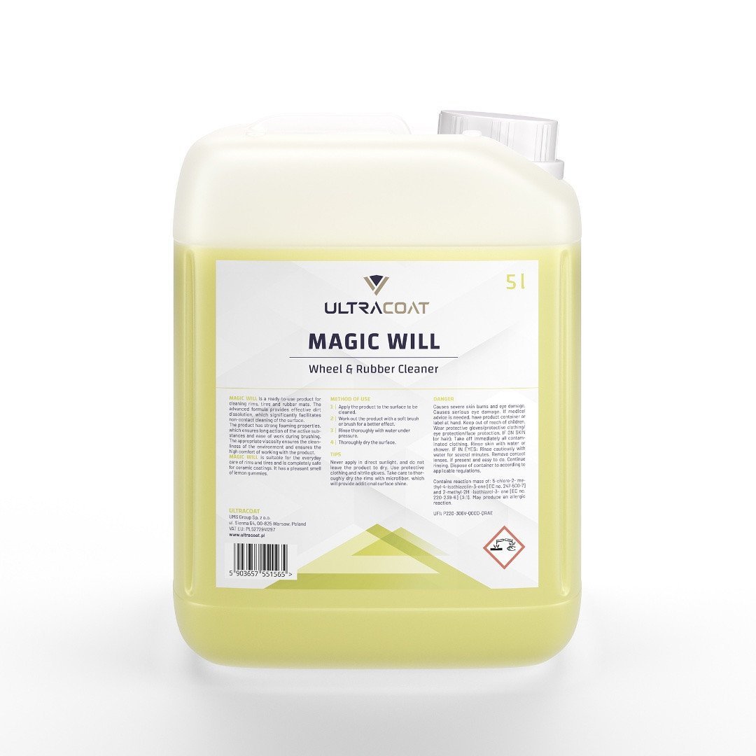 Magic Will - Wheel & Rubber Cleaner 5L