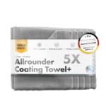 chemicalworkz Allrounder Coating Towel 5-pack grå mikrofiberdukar för bilvård och lackskydd