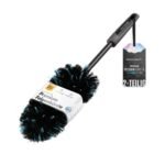 hemicalworkz Flat Wheel Brush ultraplatt fälgborste i mikrofiber för säker fälgrengöring.