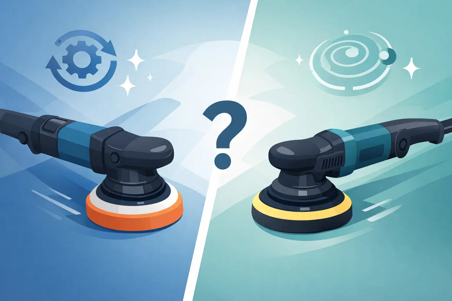 Rotationsmaskin vs excenter - vilken passar dig?